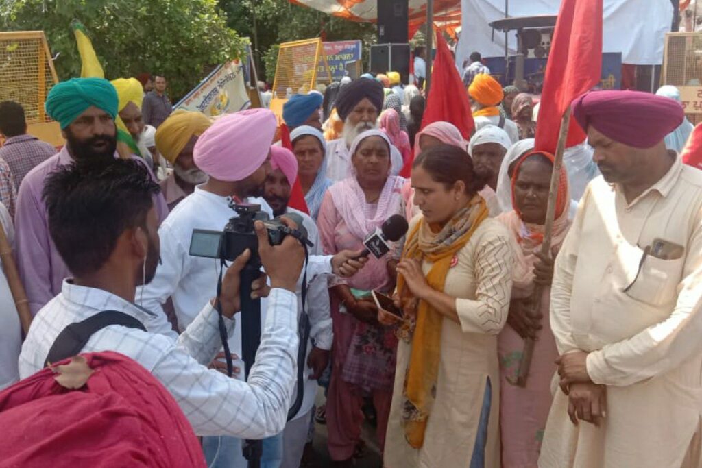 Farmer Protest , Labor Protest , Kisan Andolan , ग्रामीण व खेत मजदूर